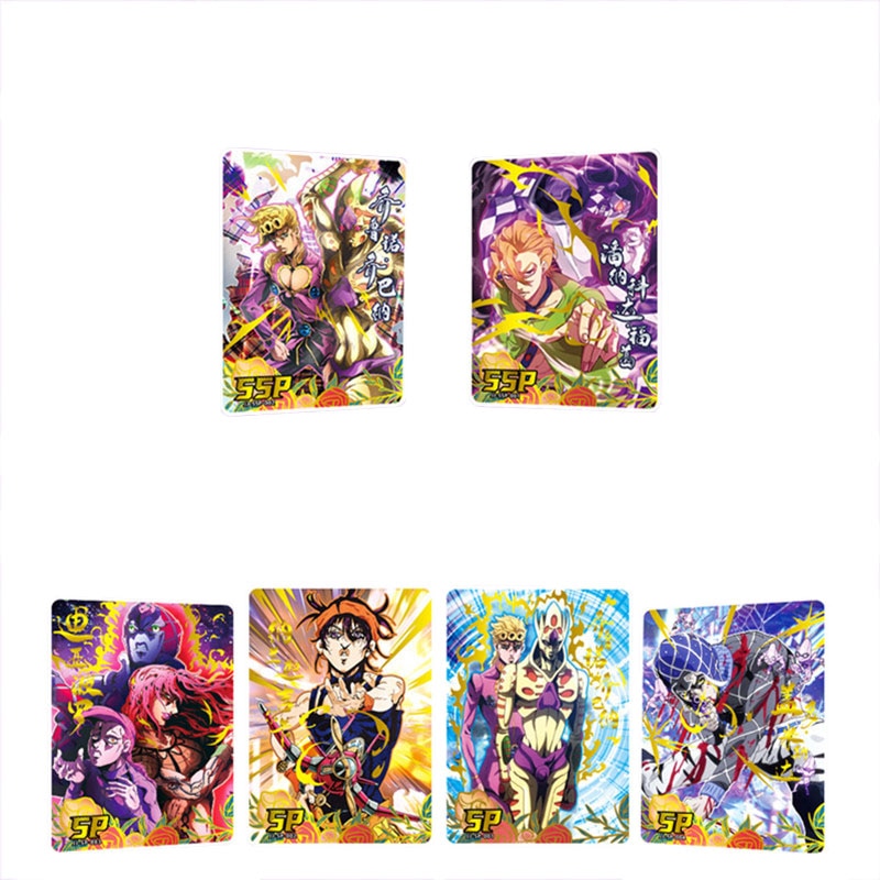 Hot Japanese Anime jojo bizarre adventure card Character Collection rare  Cards box toys hobby Game collectibles for Child Gifts | Anime Gift Box