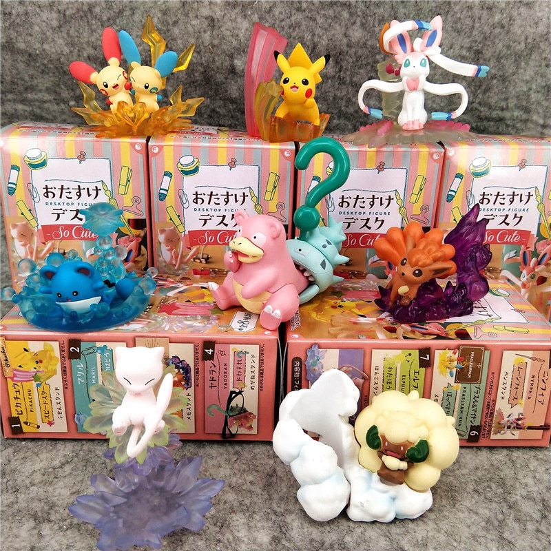 Pokemon Anime Model Bikachu Super Dream Series Cartoon Cute Model Box Egg Blind Box Japan Anime - Anime Gift Box